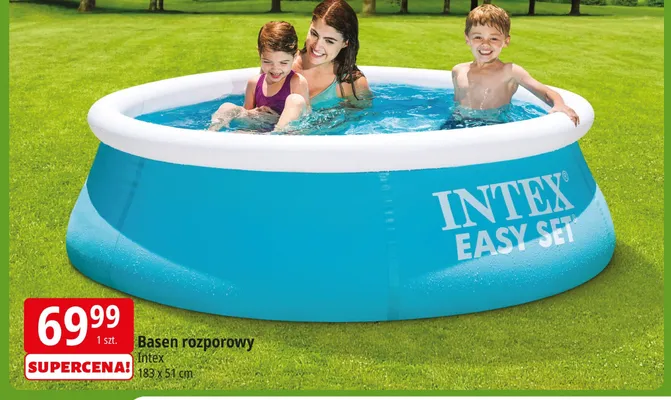 Basen rozporowy Intex 183x51cm promocja w Leclerc