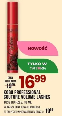 Tusz do rzęs couture volume lashes promocja w Drogerie Natura