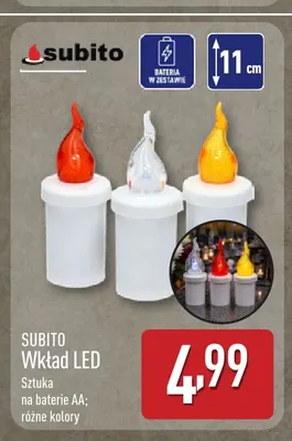 Wkład LED Subito promocja w Aldi