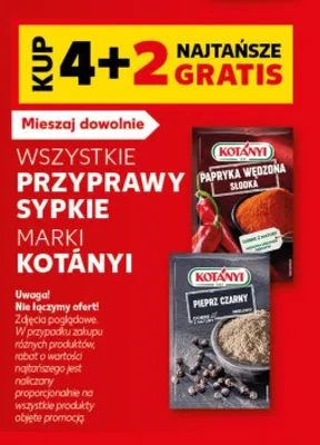 Pieprz czarny Kotányi promocja w Kaufland