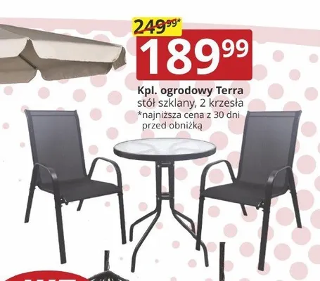 Komplet ogrodowy Terra promocja w Prymus AGD