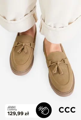 Loafersy Jenny promocja w CCC