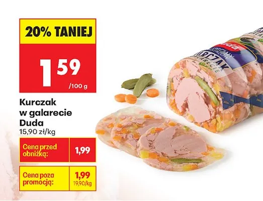 Kurczak w galarecie  promocja w Biedronka