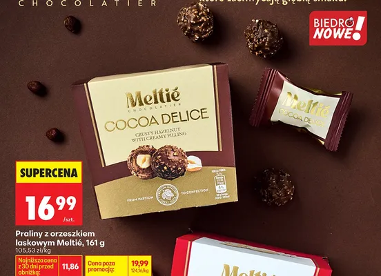 Praliny z orzeszkiem laskowym promocja w Biedronka