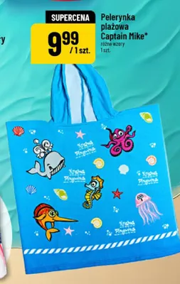 Pelerynka plażowa Captain Mike promocja w POLOmarket
