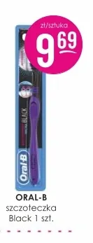 Szczoteczka do zębów Black Oral-B promocja w Drogerie Jasmin