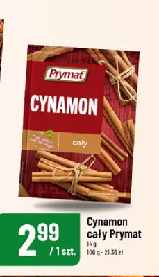 Cynamon cały Prymat promocja w POLOmarket