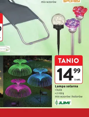 Lampa solarna Jumi promocja w Intermarche