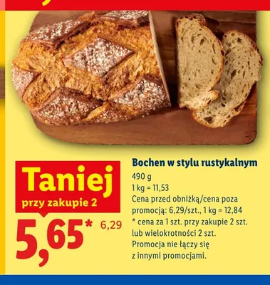 Bochen w stylu rustykalnym promocja w Lidl