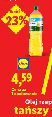 Olej rzepakowy Vita D'or Wyśmienity promocja w Lidl