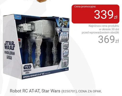 Robot RC AT-AT Star Wars promocja w Smyk