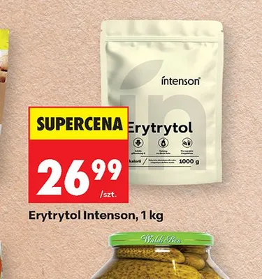 Erytrytol Intenson promocja w Biedronka