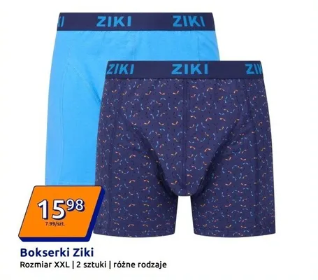 Bokserki różne rodzaje 2-pak promocja w Action