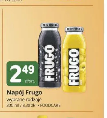 Napój Frugo Czarny promocja w Marketvita