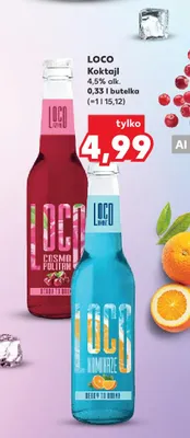 Koktajl Loco Kamikaze promocja w Kaufland