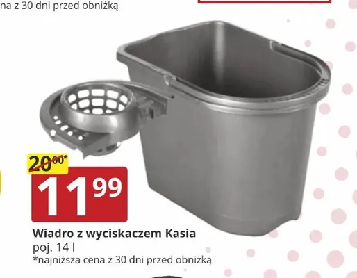 Wiadro z wyciskaczem Kasia 14 l promocja w Prymus AGD