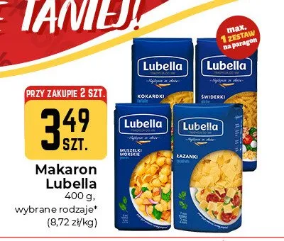 Makaron Lubella promocja w Społem Częstochowa