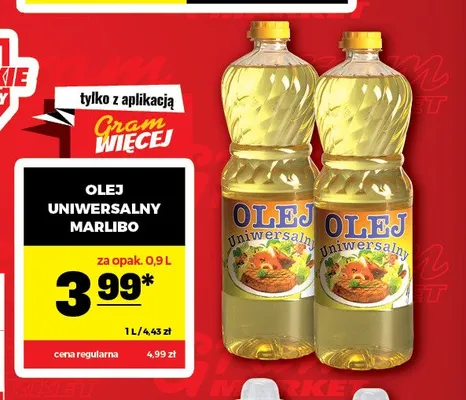 Olej uniwersalny Marlibo promocja w Gram Market