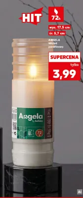 Wkład parafinowy Angela promocja w Kaufland