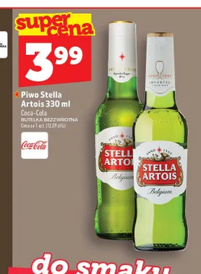 Piwo Stella Artois promocja w TOPAZ