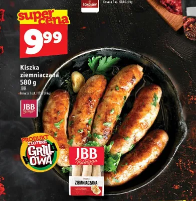 Kiszka ziemniaczana JBB Bałdyga promocja w TOPAZ