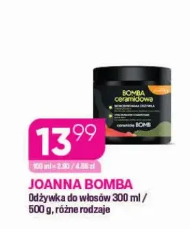 Odżywka do włosów Joanna Bomba promocja w Drogerie Koliber