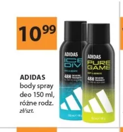 Dezodorant Adidas body spray promocja w Drogerie Laboo