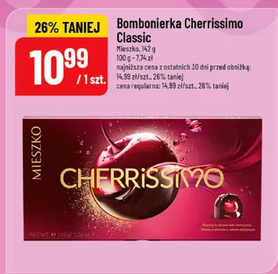 Bombonierka Cherrissimo Classic promocja w POLOmarket