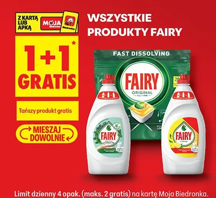 Płyn do naczyń Original promocja w Biedronka