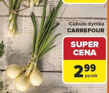 Cebula dymka Carrefour promocja w Carrefour