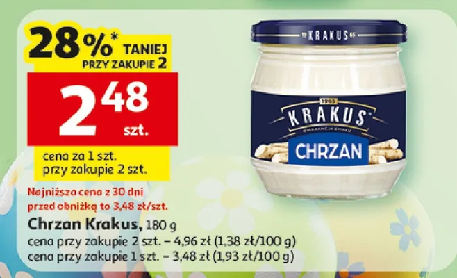 Chrzan promocja w Auchan