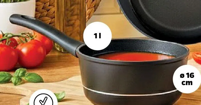 Rondel aluminiowy deluxe ø 16 cm promocja w Netto