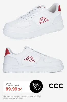 Buty sportowe Kappa promocja w CCC