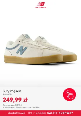 Buty męskie New Balance 430 promocja w New Balance