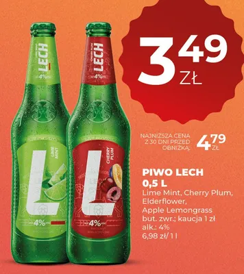 Piwo Lech promocja w Duży Ben