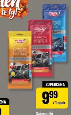 Ściereczki Moje Auto promocja w POLOmarket