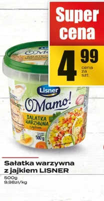 Sałatka warzywna z jajkiem promocja w Supeco