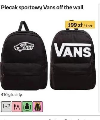 Plecak sportowy Vans off the wall promocja w Empik