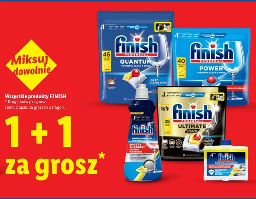 Tabletki do zmywarki Ultimate Plus promocja w Lidl