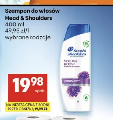 Szampon do włosów Head & Shoulders promocja w Delikatesy Centrum