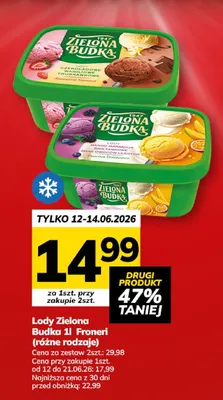 Lody Mango Marakuja Smak Owoców Leśnych Zielona Budka promocja w Hitpol