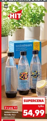 Butelka Geo Sodastream 2-pak promocja w Kaufland