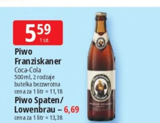 Piwo Lowenbrau promocja w Leclerc