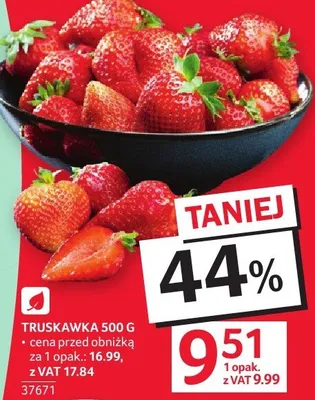 Truskawka promocja w Selgros