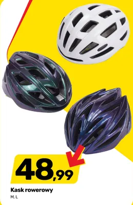 Kask rowerowy promocja w Bricomarche