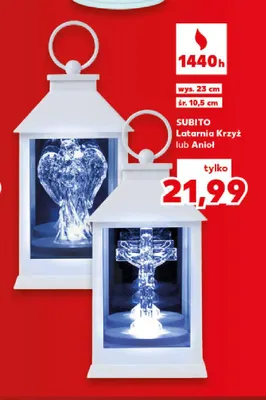 Latarnia Krzyż Subito promocja w Kaufland