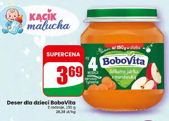 Deser dla dzieci różne smaki promocja w Dino