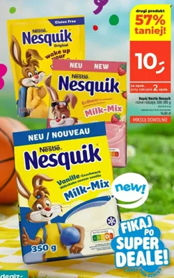 Napój Nesquik Nestlé Original promocja w Dealz