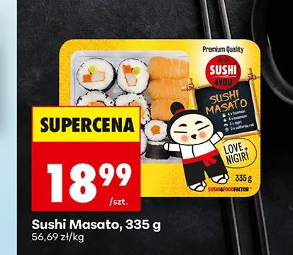 Sushi Masato promocja w Biedronka