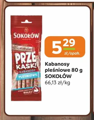 Kabanosy pleśniowe Sokołów promocja w Gama